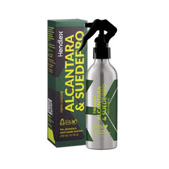 Hendlex Alcantara Suede Pro nano zaštita za alkantaru i antilop kožu sa hidrofobnim efektom i zaštitom do 12 meseci.