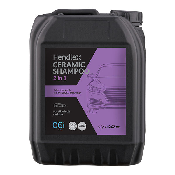 Hendlex Ceramic Shampoo za pranje i zaštitu laka automobila.
