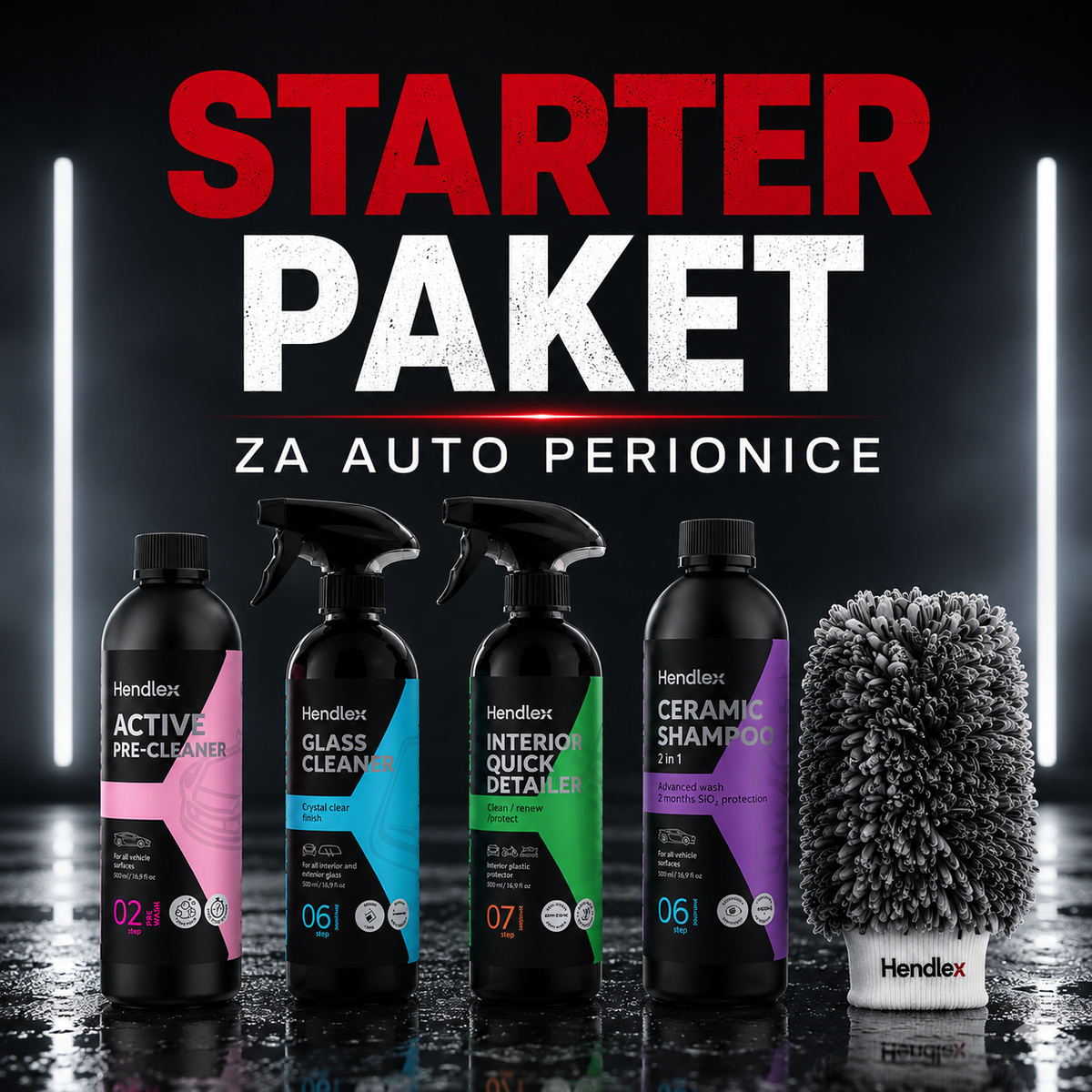 STARTER paket za auto perionice
