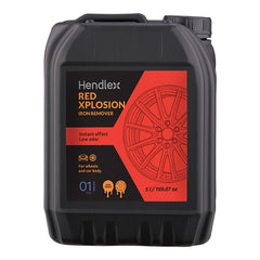 Hendlex Red Xplosion iron remover za detaljno čišćenje felni i pripremu vozila za zaštitu.
